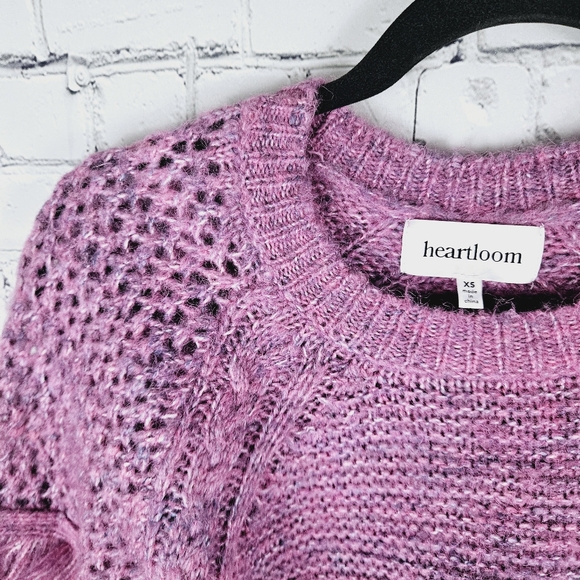 HEARTLOOM | crewneck knit fringe sweater - Picture 2 of 7